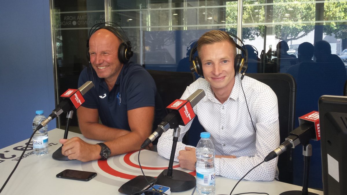 Ingo Volckmann y Patrick Messow, en Última Hora Radio.