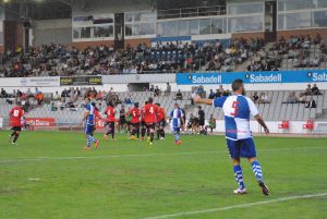 Así ha marcado Ángel el 0-1 en Sabadell