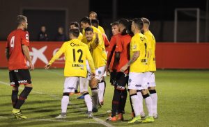 Imagen del duelo Mallorca B - Lleida Esportiu