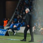 Aguirre en el partido de vuelta de las semifinales contra la Real Sociedad