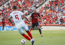 Imagen de Muriqi, jugador del Mallorca